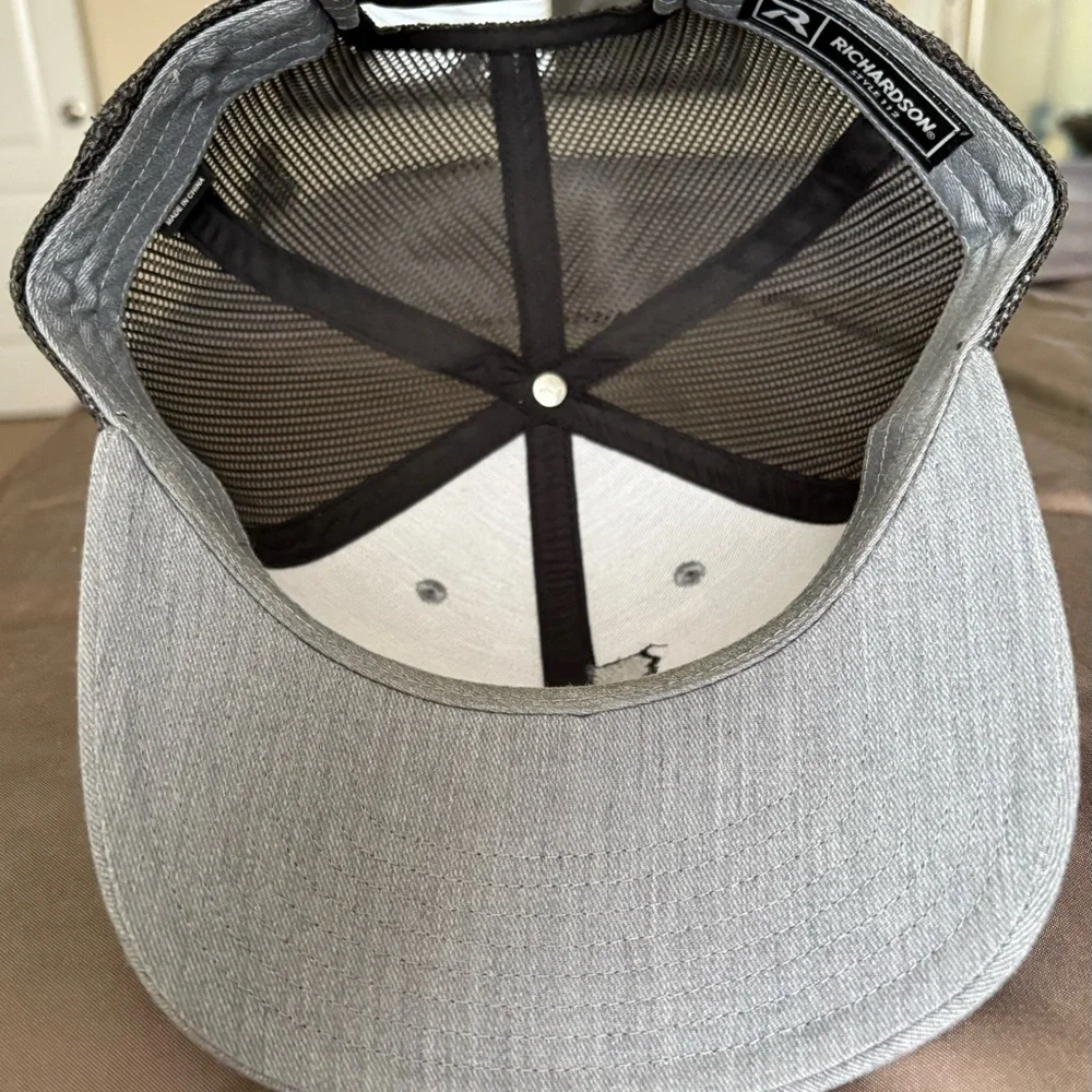 Gray and Black California 'Home' Trucker Hat